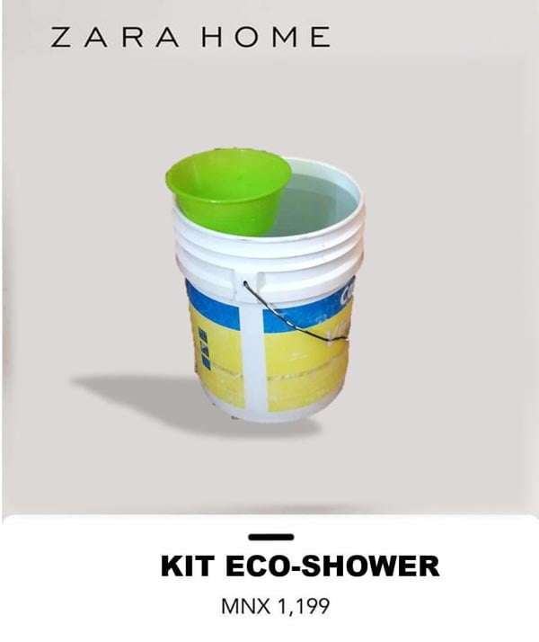 Meme Zara Home Kit echo shower
