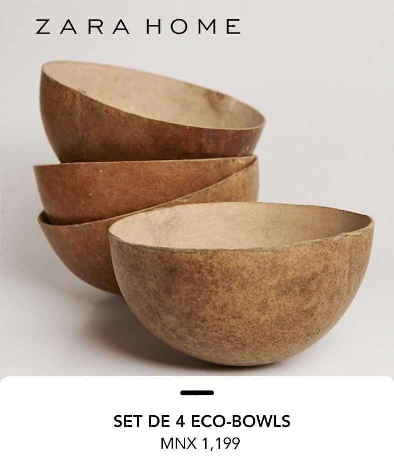 Meme Zara Home echo bowls