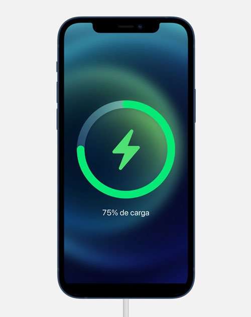 iPhone 12 características como carga rápida