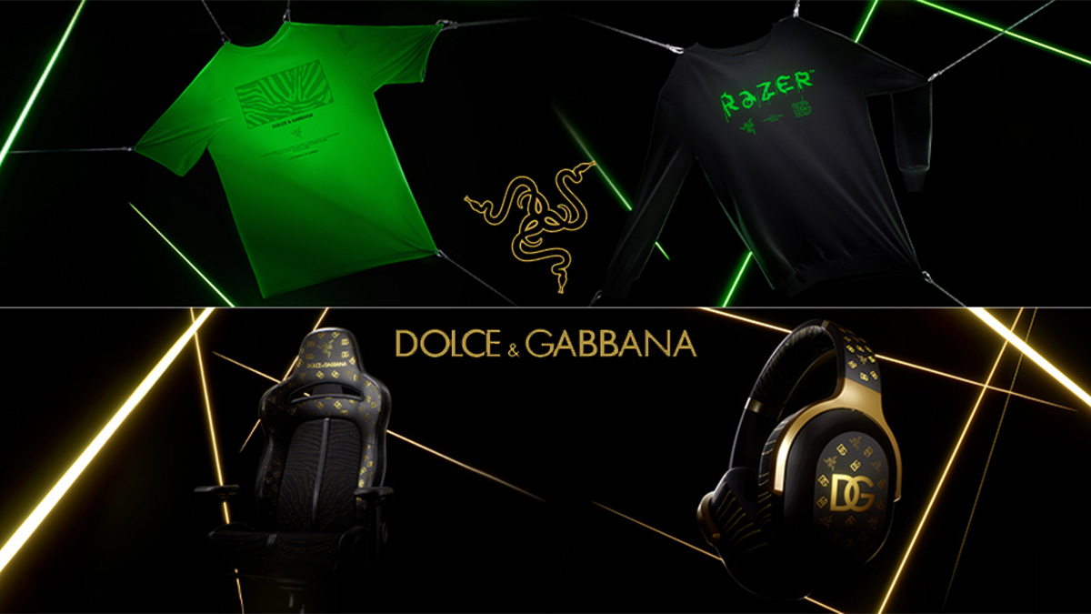 Colabración Dolce&Gabbana y Razer, moda gaming
