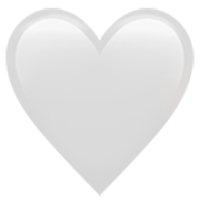 Corazón Blanco Apple iOS 16.4.