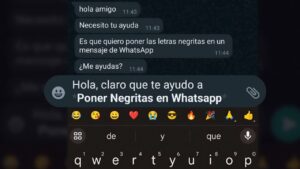 Cómo poner Negritas en WhatsApp