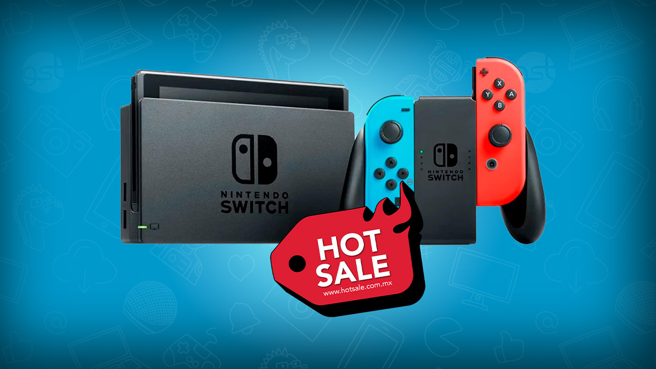 Oferta Hot Sale 2024, Nintendo Switch Neon versión 1