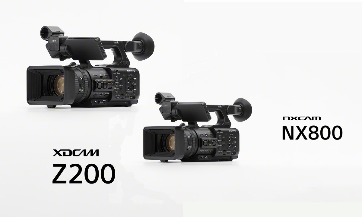 Cámaras Z200 y NX 800 de Sony con IA